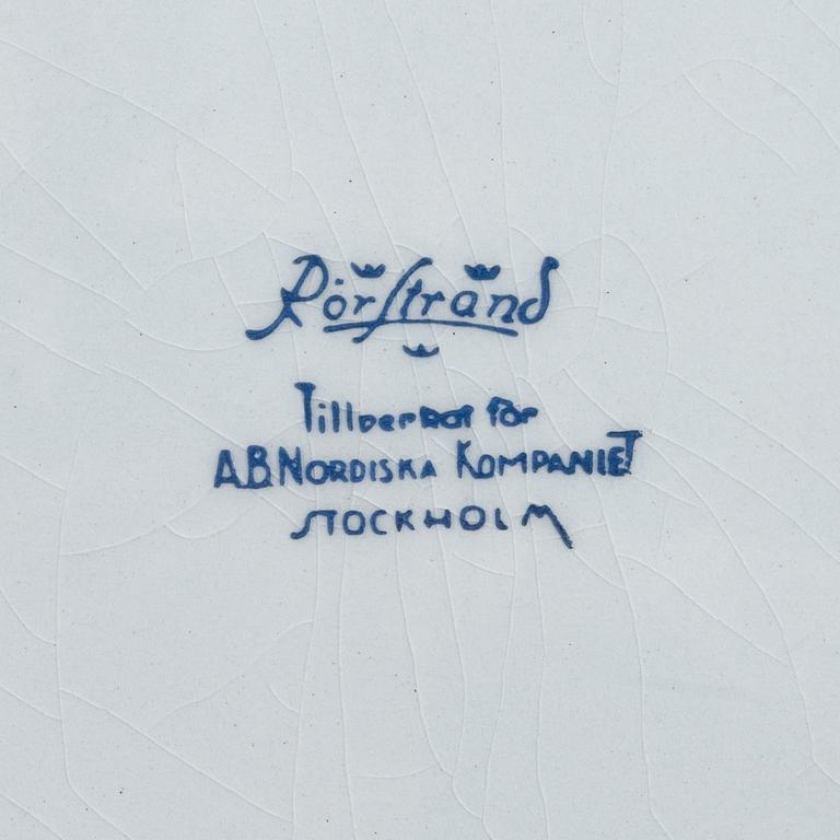 Rörstrand, Matservis, ca 50 delar, tillverkad för AB Nordiska Kompaniet, 1950-tal.