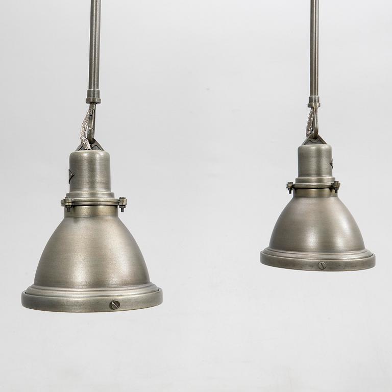 Ceiling lamps, a pair, Ralph Lauren, 2000s.