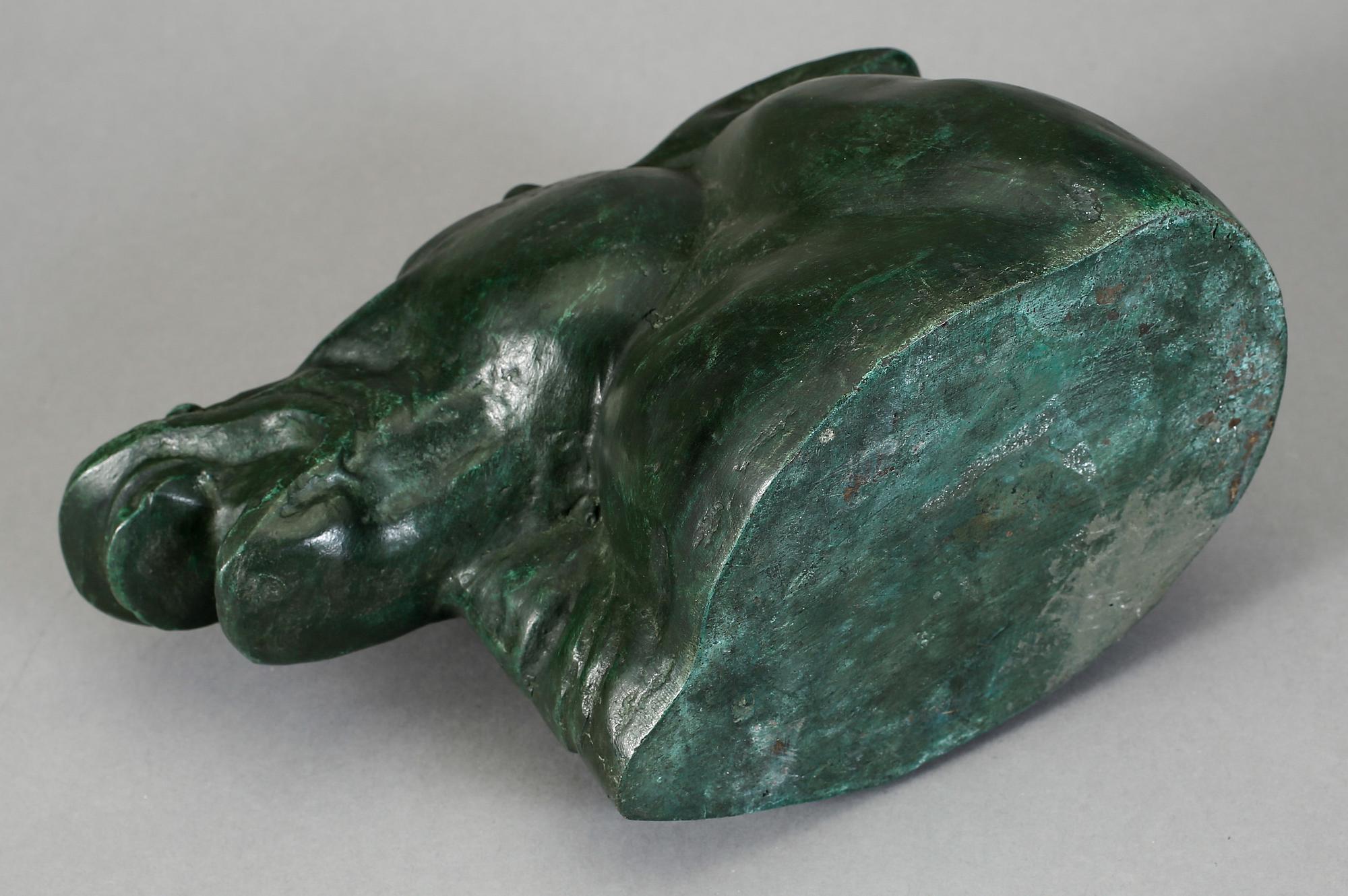 SKULPTUR, efter Carl Milles, brons, 1900-talets slut.