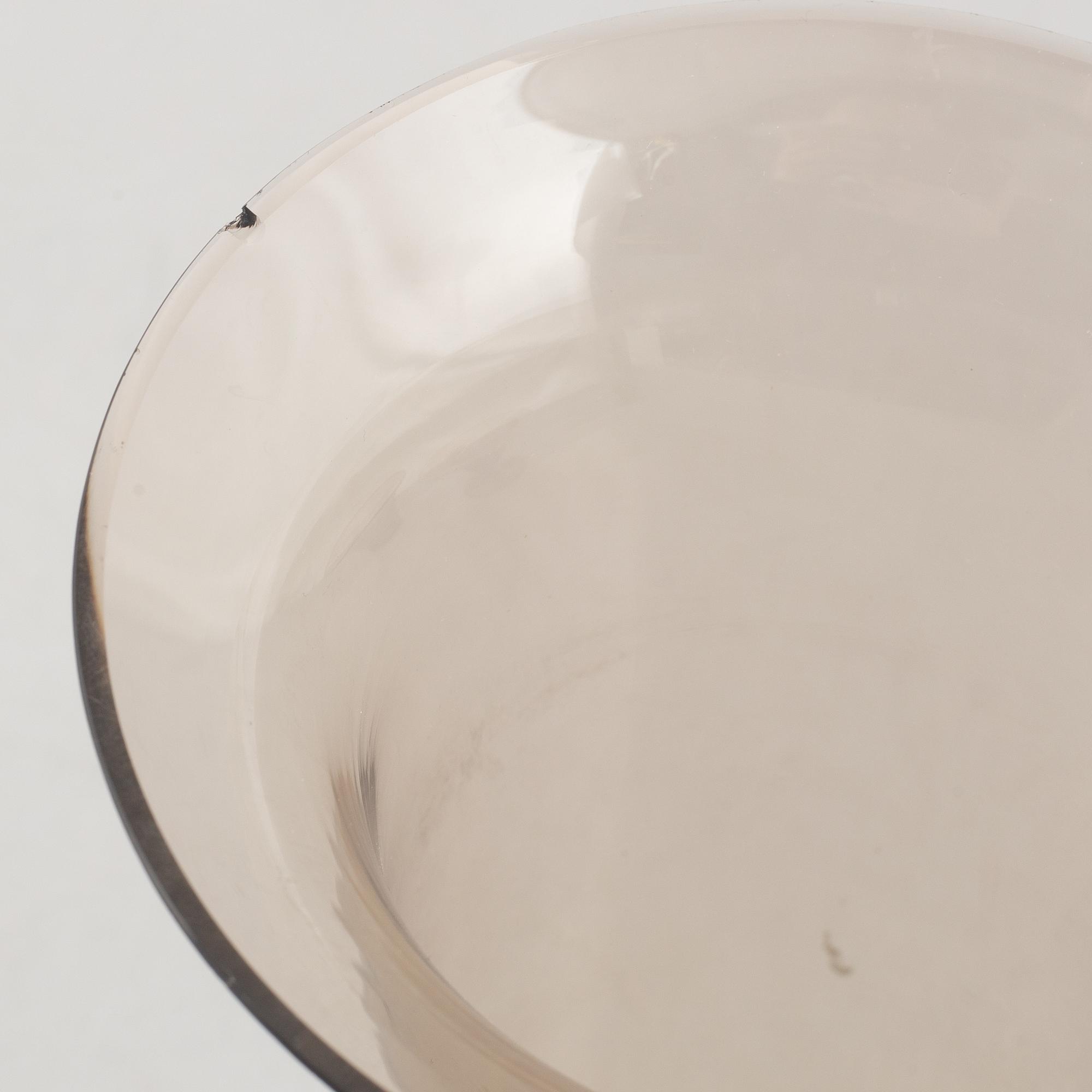 Edward Hald, seven pieces of glass, Sandvik/Orrefors, Sweden.