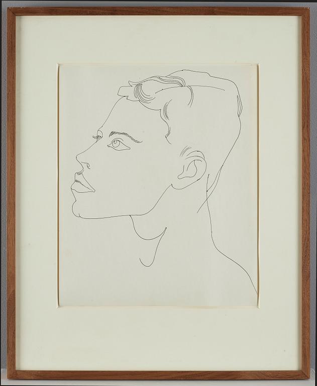 Andy Warhol, "Unidentified Male".