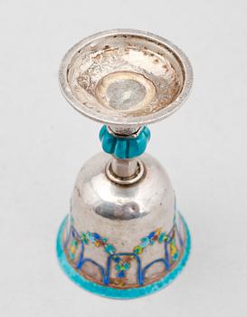 POKAL, silver, sannolikt Kina, 1800-tal. Vikt ca 52 g.