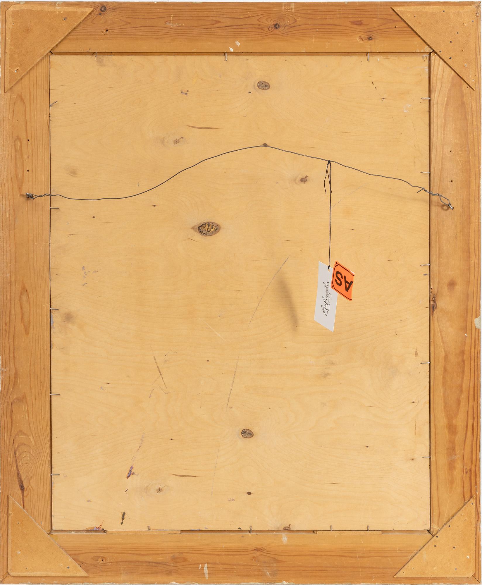 Vasili Levi, Spring Winter Landscape.