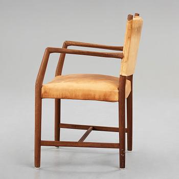 HANS J WEGNER, karmstol, Plan møbler för Jydsk tlf, Danmark 1938-41.