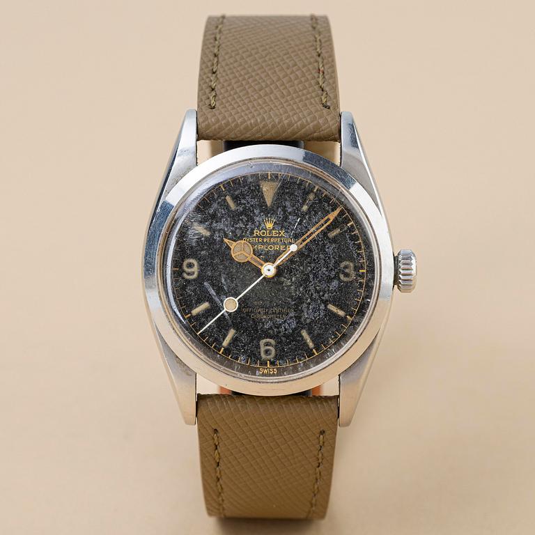 Rolex, Explorer, "Nobel family", "Radium Chapter ring OCC Dial", ca 1956.