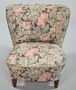 FÅTÖLJ, omkring 1900-talets mitt.
