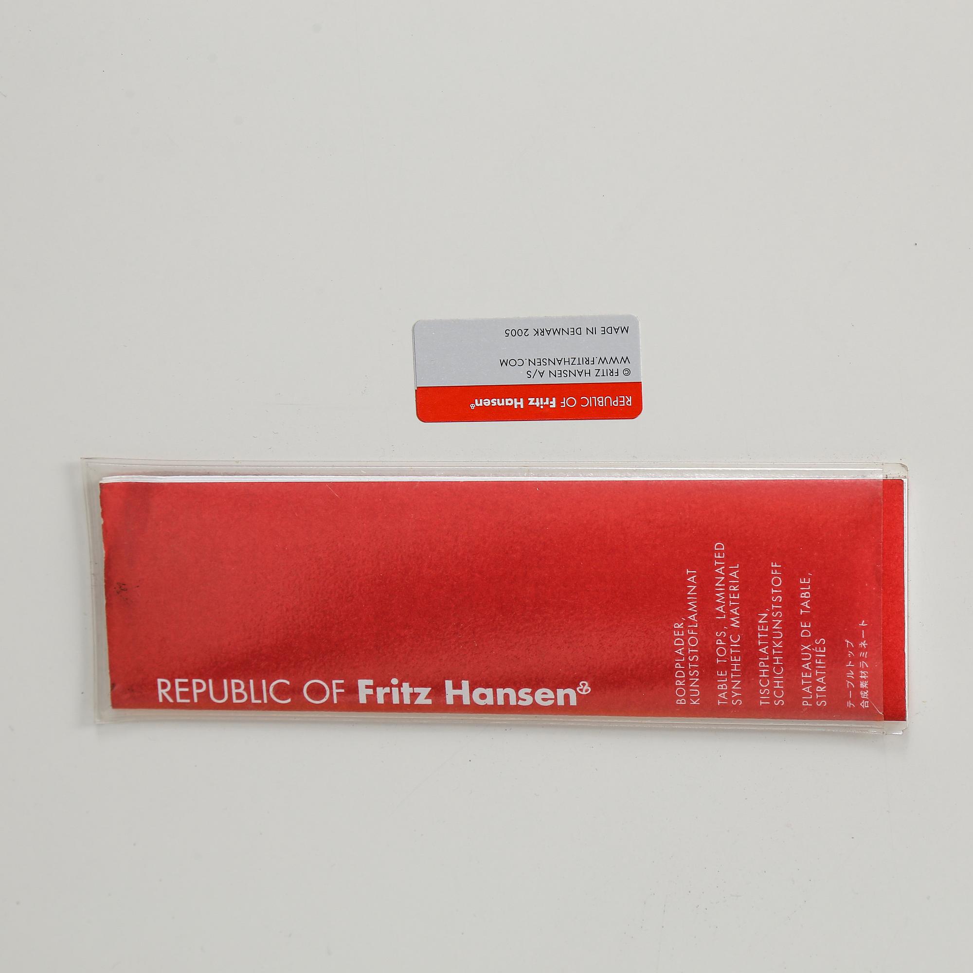 BRUNO MATHSSON & PIET HEIN, "Supercirkel" för Fritz Hansen,