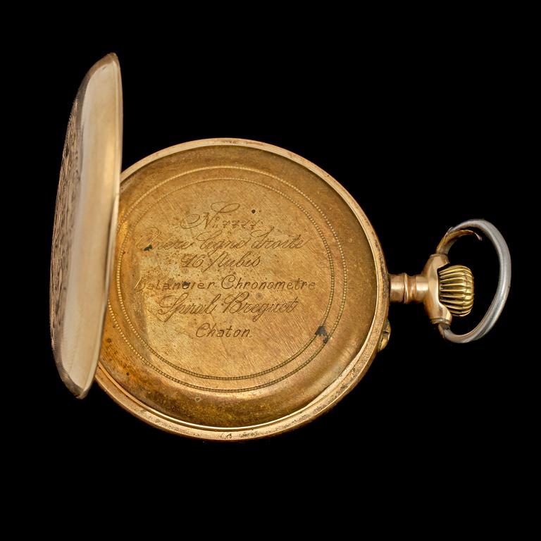 FICKUR, guld, 14 k, 1900-tal. Vikt 92 g.