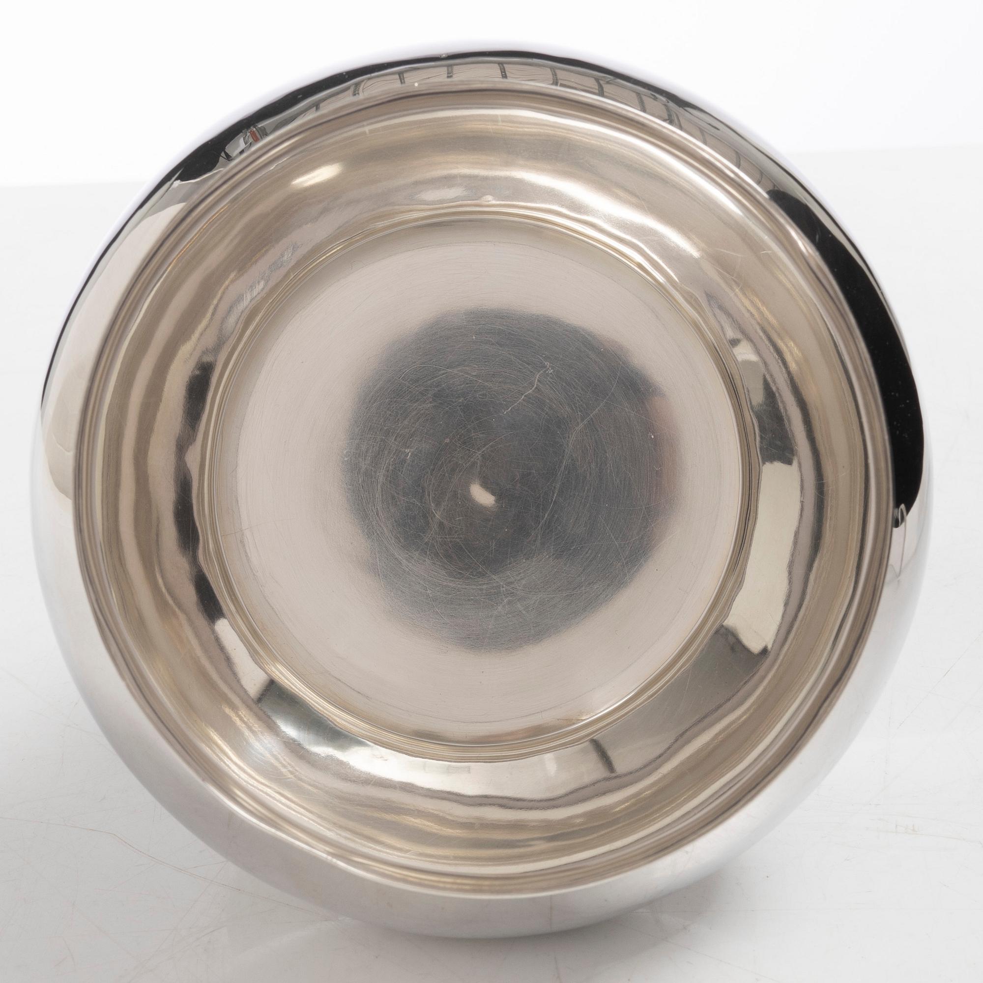 Skål, silver, IMJ, Silver I Jansson, Uppsala 1969.