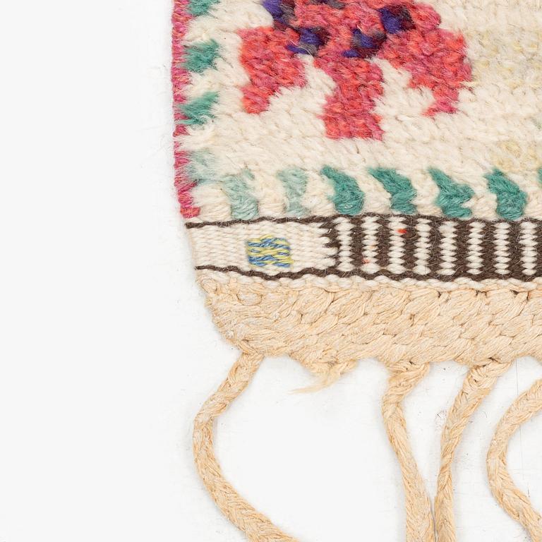 Marianne Richter, a carpet, 'Blommor och Blad', knotted pile, c 186 x 124 cm, signed AB MMF MR.