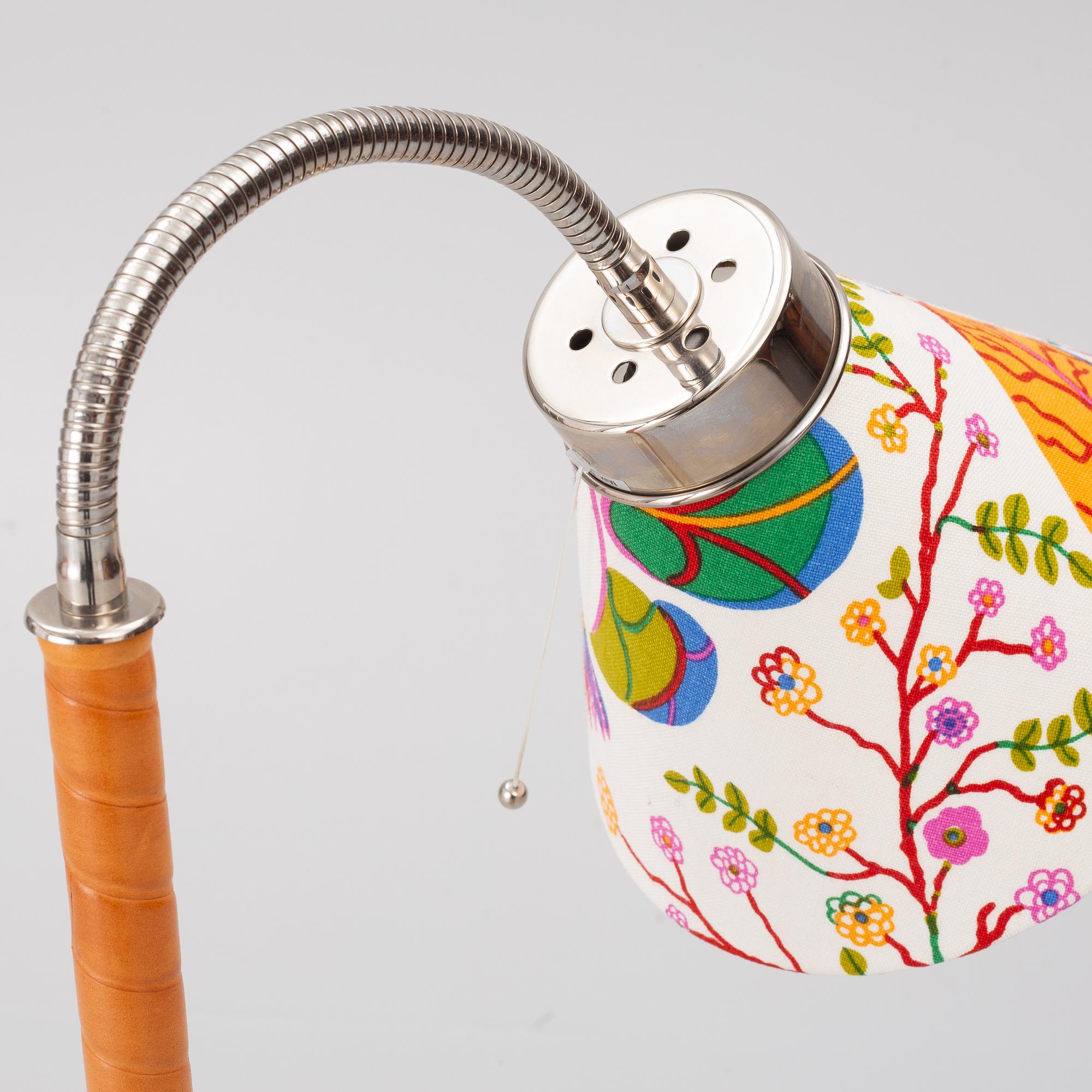 Josef Frank, Floor lamp, model 1838 ‘Spirallampan’, Firma Svenskt Tenn.