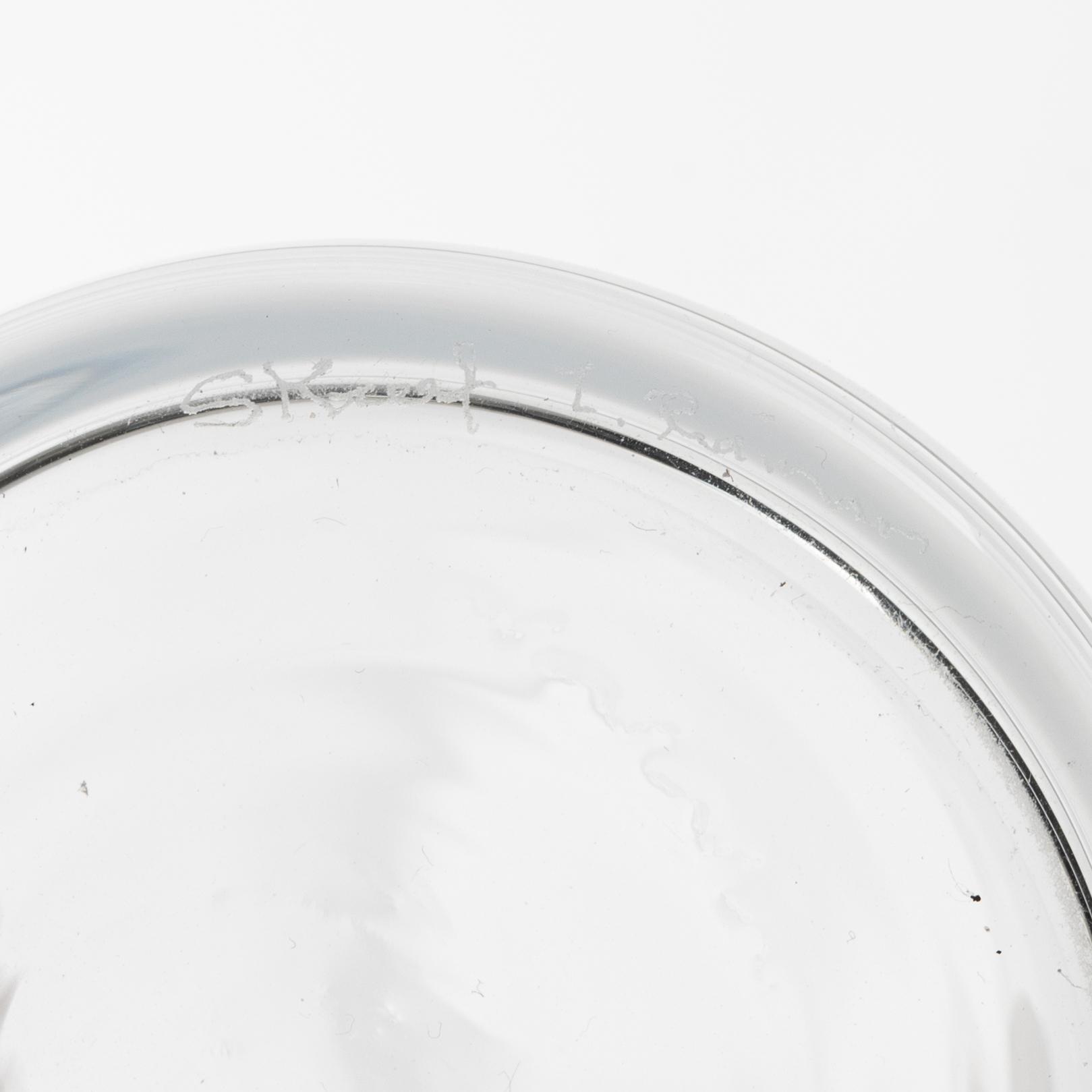 Ingegerd Råman, servisdelar, 6 st, glas, Skruf.