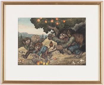Rolf Lidberg, The Apple thieves.