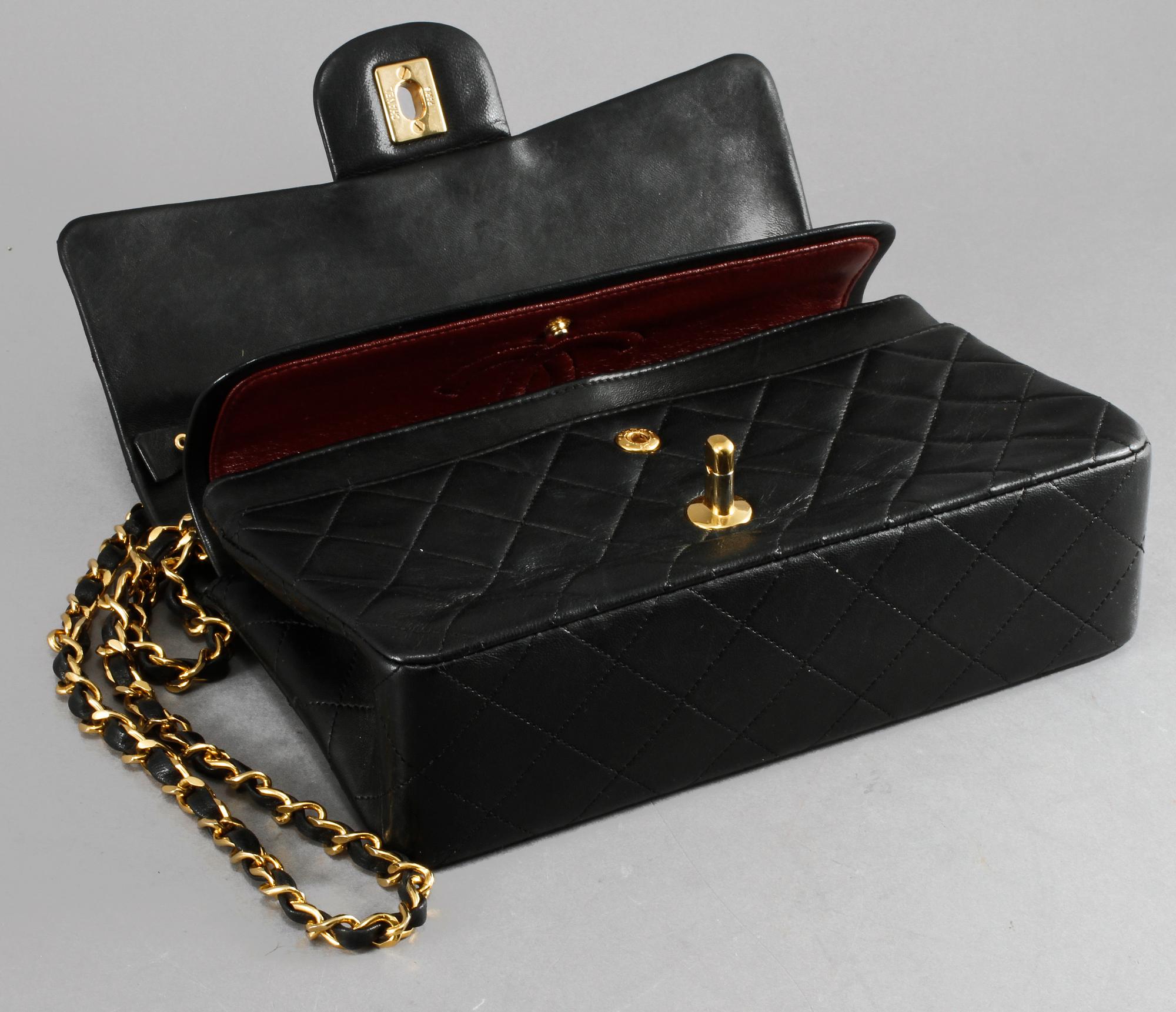 VÄSKA "Double Flap bag", Chanel.