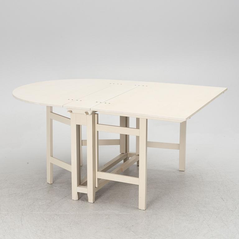 A 'Bergslagen' gate-leg table from Ikea's 18th Century series, 1990's.