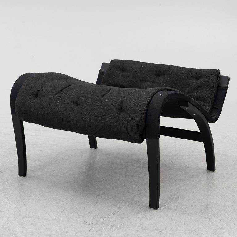 Bruno Mathsson, Armchair with footstool, 'Pernilla', Dux.