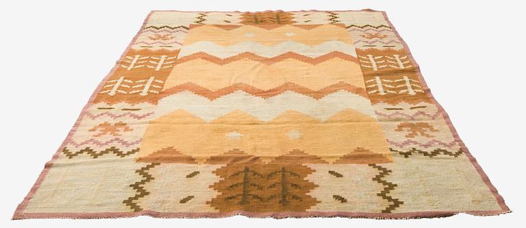 Karvalankamatto, 1930-luku. Noin 204 x 307 cm.