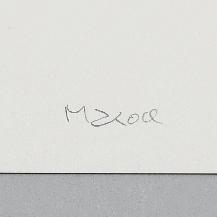 MAKODE LINDE, färglitografi, signerad och numrerad 129/220.