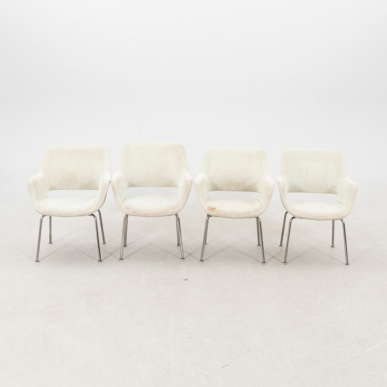 Armchairs 4 pcs "Jupiter 08567" Asko 1970s.