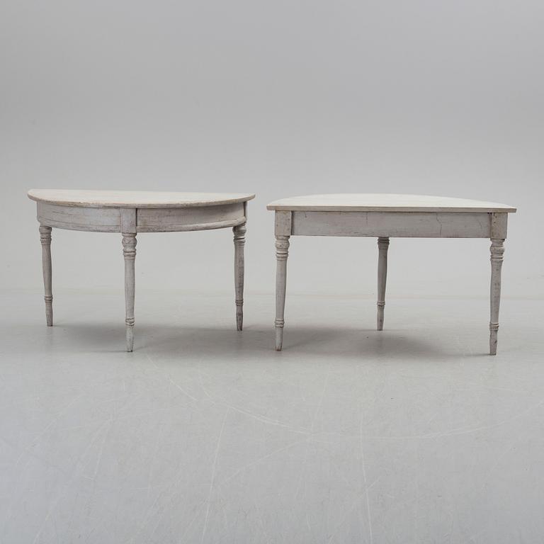A pair of mid 19th century tables.