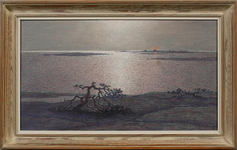 ANTONIUS SVENSSON, olja på duk, signerad och daterad 1918.