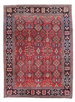 1244. SEMI-ANTIQUE TEHERAN possibly. 301,5 x 219,5 cm.