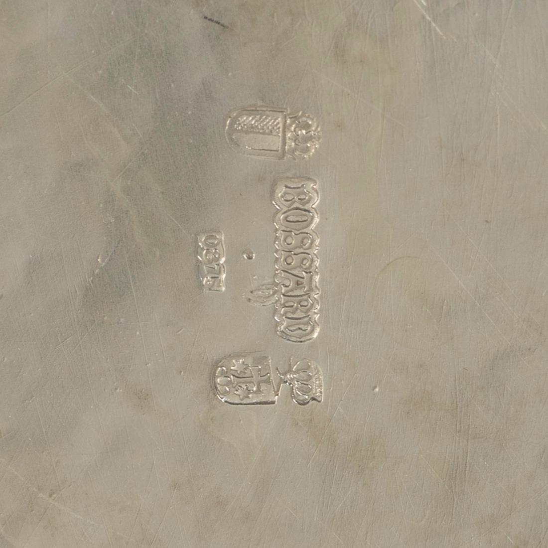 A silver bowl with handles, Bossard, Switzerland, circa 1900.