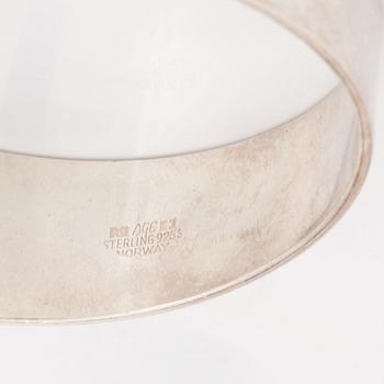 Age, armring, silver. Norge.