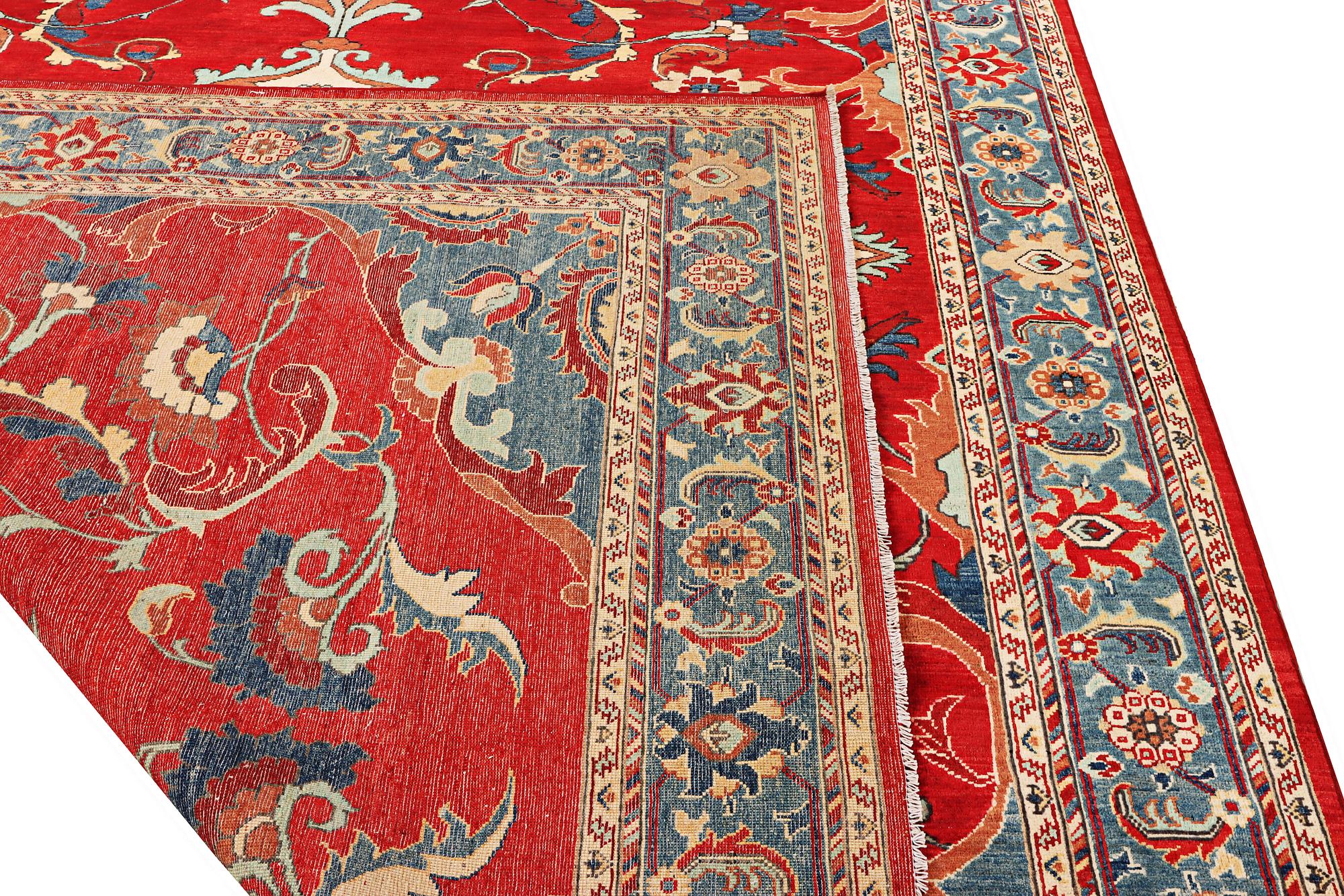 A Kazak carpet, c. 354 x 266 cm.