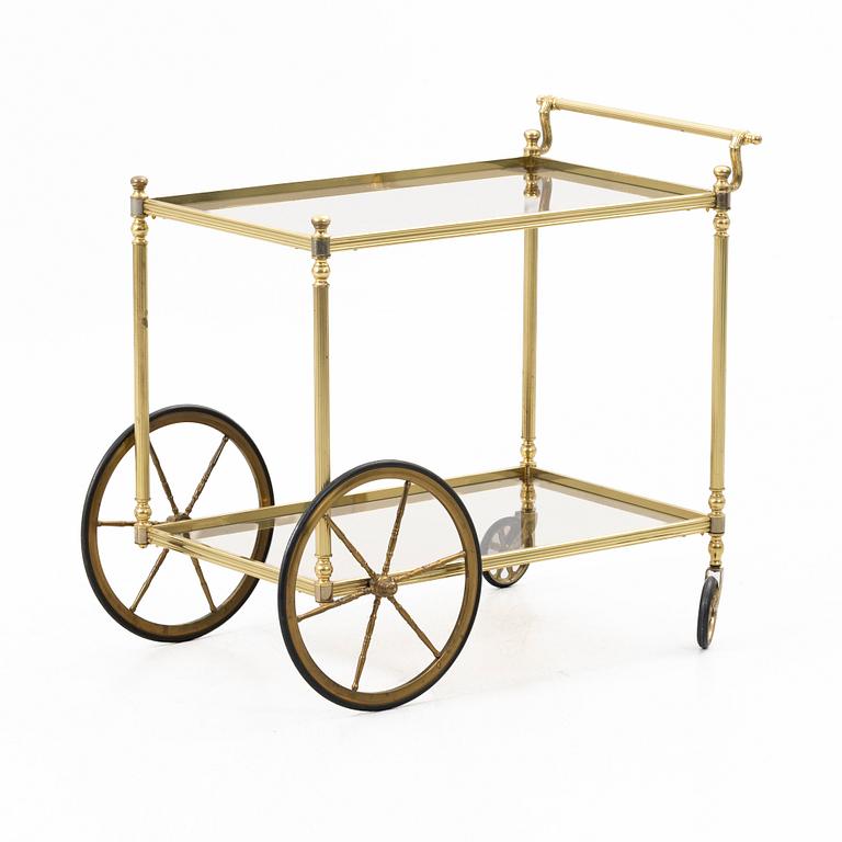 Serving trolley, 20th century.