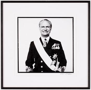 Hans Gedda · HANS GEDDA, arkivbeständigt pigmentprint, signerad.