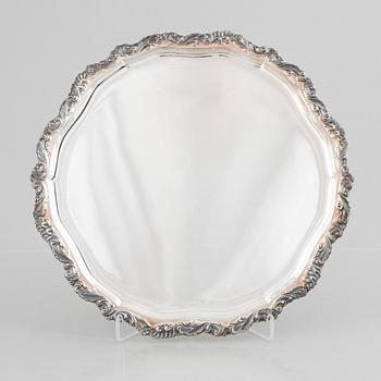 A silver tray, Kultakeskus, Hämeenlinna, Finland 1980.