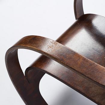 Gerald Summers, an easy chair, probably executed on license in Sweden for Makers of Simple Furniture, 1930-40's.