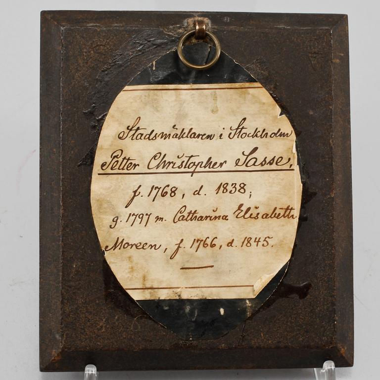 CARL ISAK RYLANDER, gouache, signerad och daterad 1801?.
