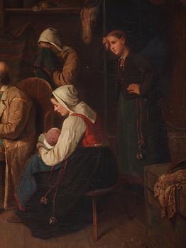Sven Victor Helander, The farewell.