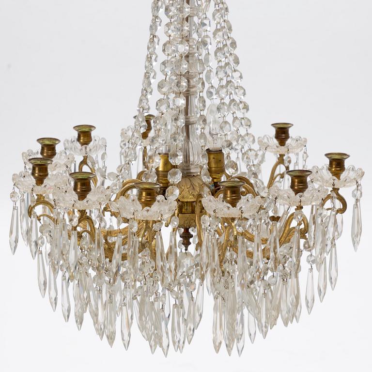 Chandelier, second half of the 19th Century.