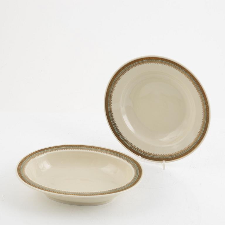 A 69-piece porcelain dinner service, Johann Haviland, Bavaria.