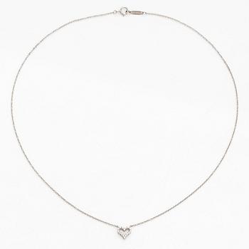 Tiffany & Co, kaulakoru, "Tiffany Hearts", platinaa ja timantteja.
