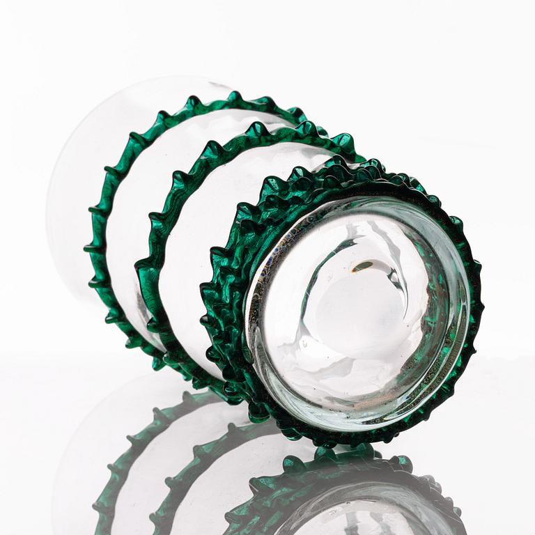 Fratelli Toso, a glass vase, Murano, Italy.