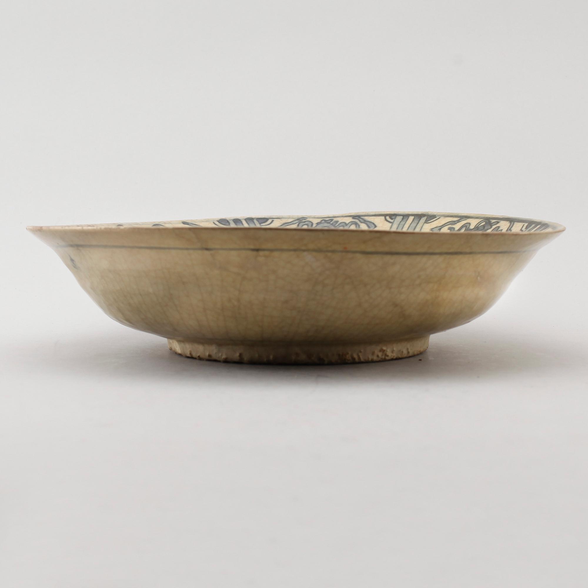 SKÅL, porslin, Fukien, Kina, sannolikt Ming.