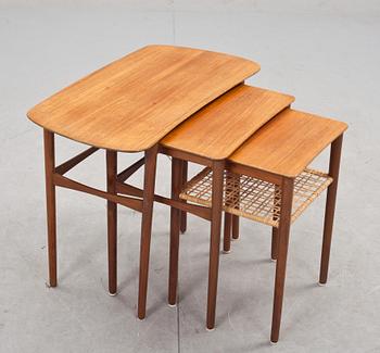 SATSBORD, 3 delar, 1950/60-tal.