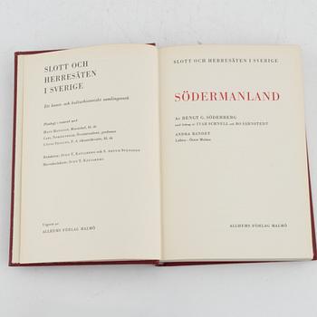 "Slott och herresäten i Sverige", 18 volumes, Allhems Förlag, Malmö.