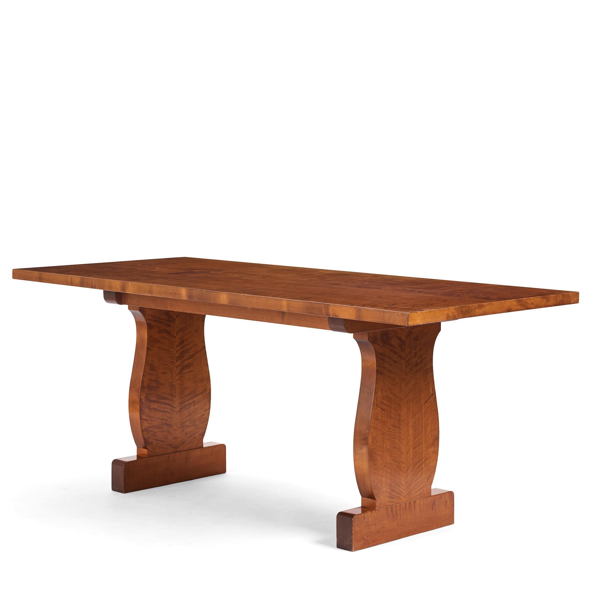 Carl Malmsten, a "Svensk Björk" (Swedish Birch) table, Swedish Grace, 1930s.