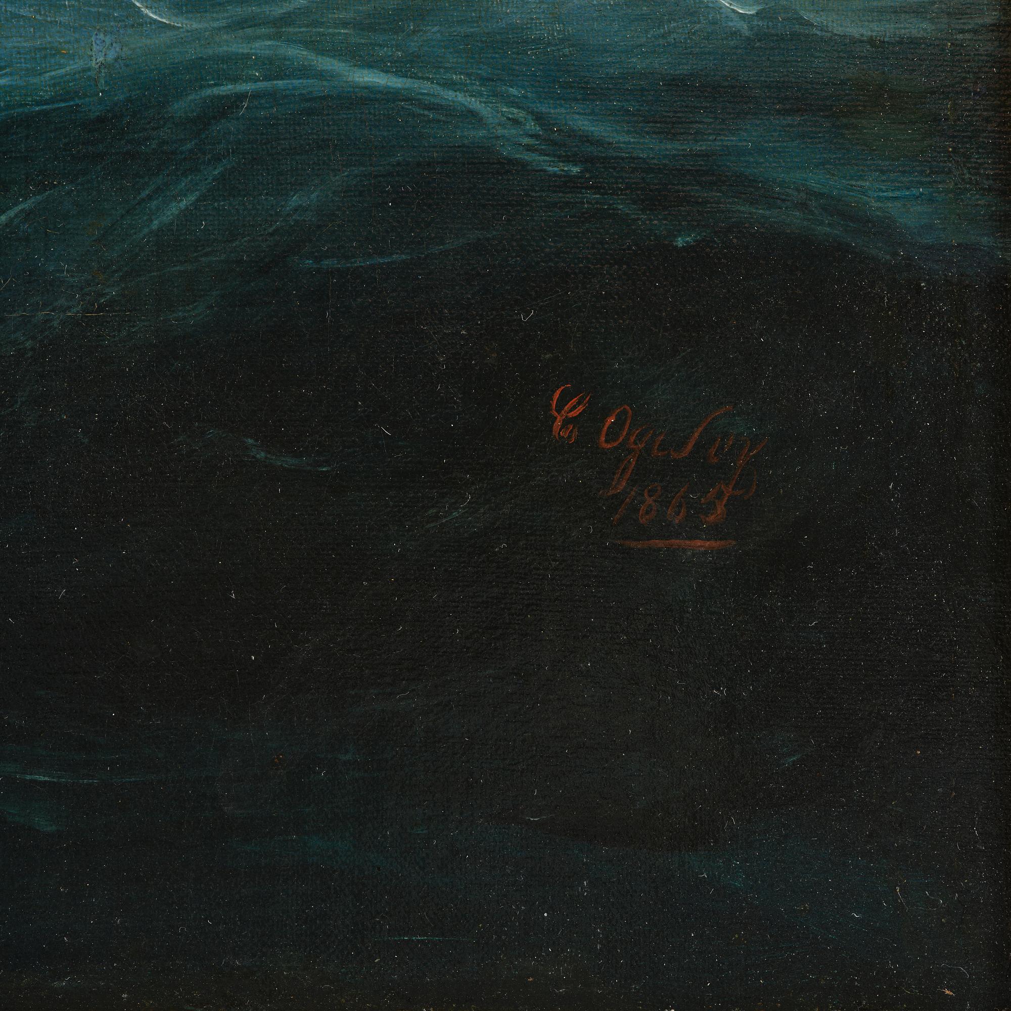 Charles Ogilvy, The Full-Rigged Ship "Amy" off Anglesey.