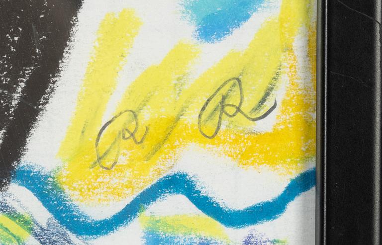 Roger Risberg, pastell, signerad RR och daterad -99.
