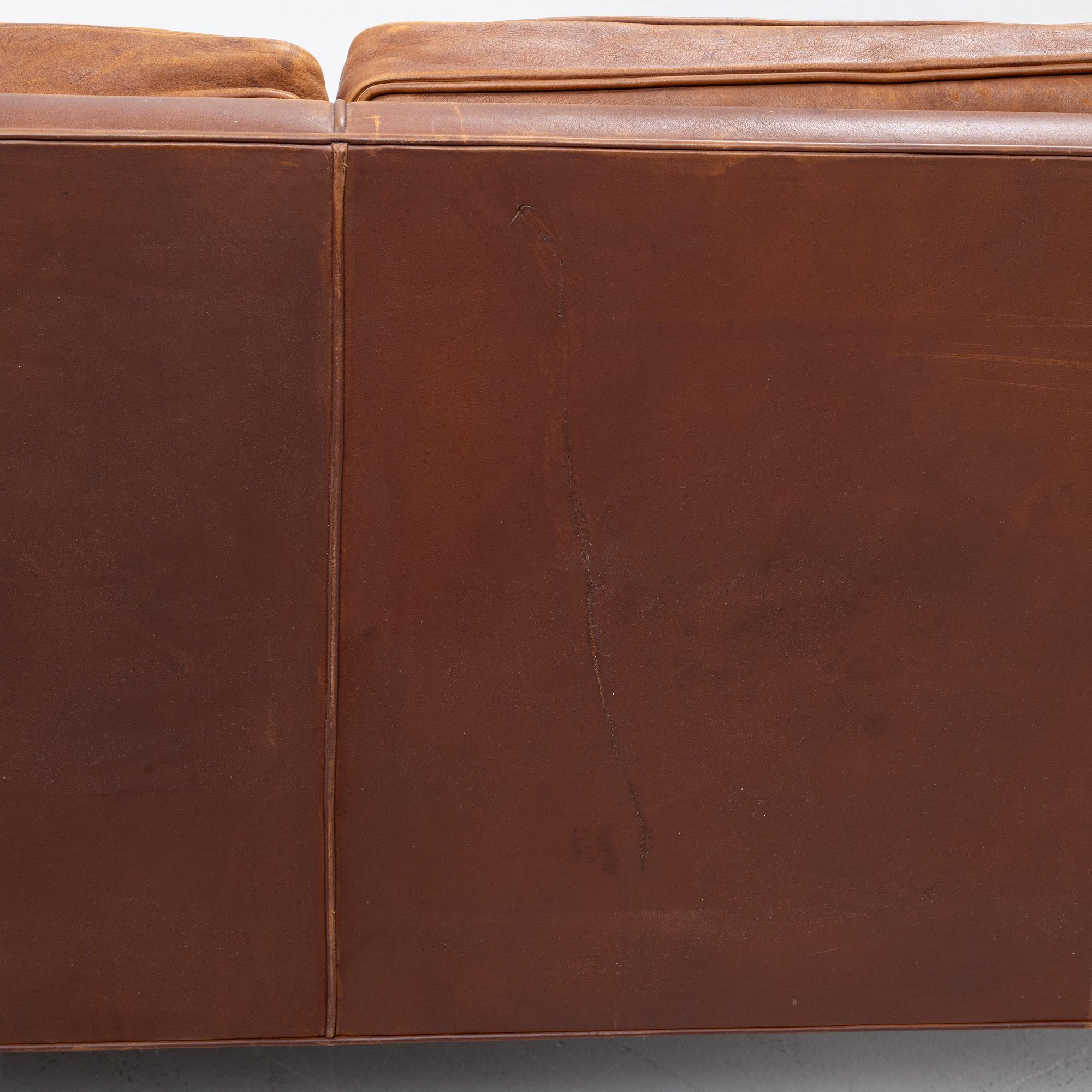 Børge Mogensen, soffa, modell 2212, Fredericia Stolefabrik, Danmark.