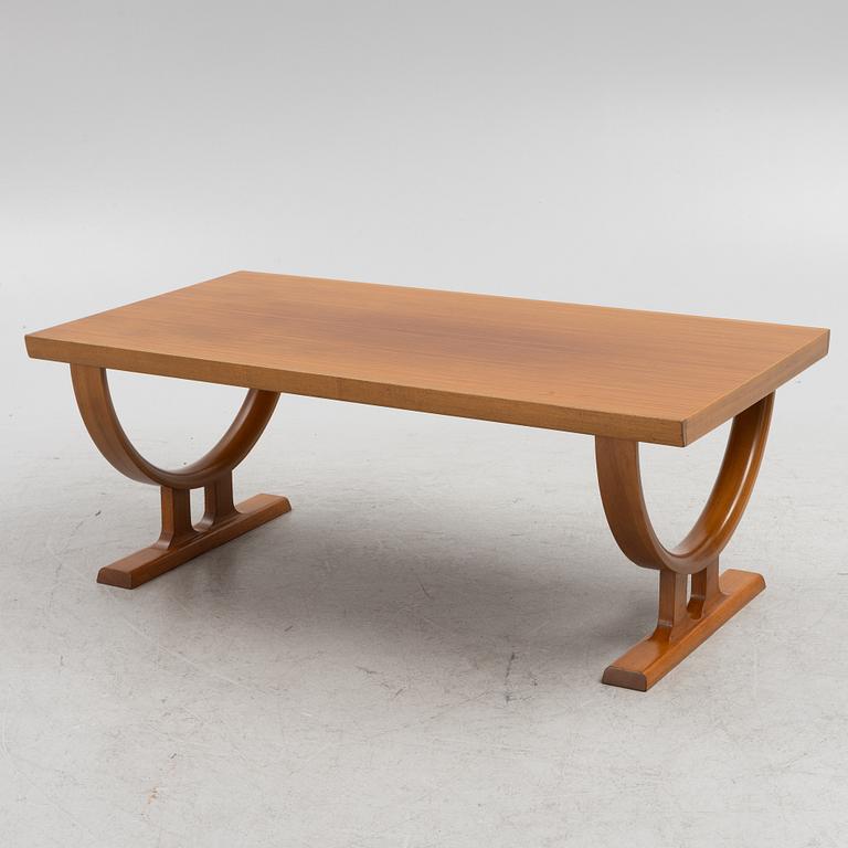 A teak coffee table, second half of the 20th century.