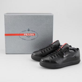 PRADA, sneakers, två par, storlek 35,5.