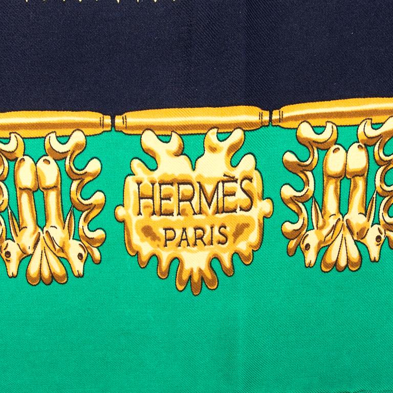 SCARF, "Les Cavaliers d'Or", Hermès.