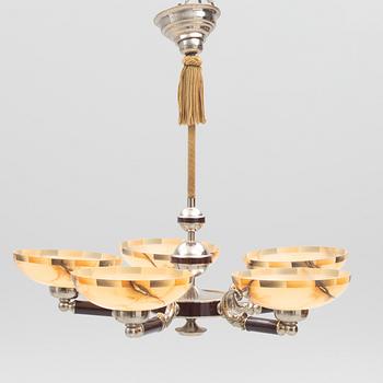 A ceiling lamp, 1920's/30's.